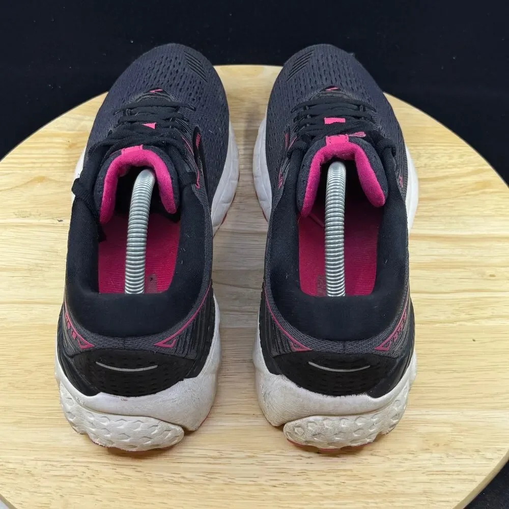 Brooks Adrenaline GTS 19 Women's Running Shoes Gray Pink 1202841B069 Size 10 B